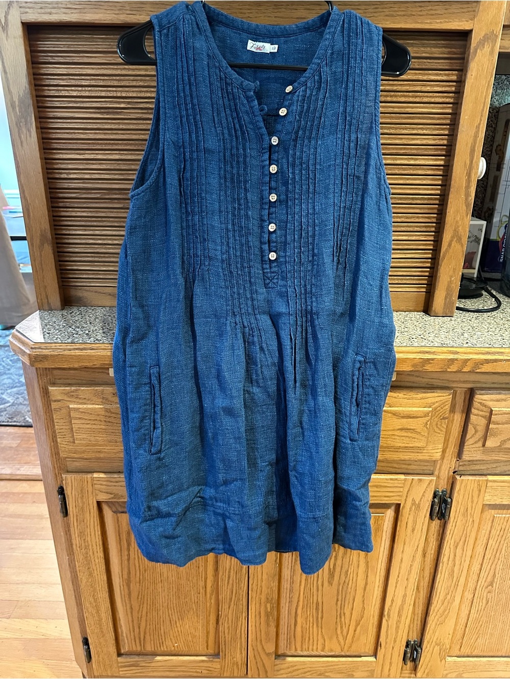 Faherty Indigo Dress
